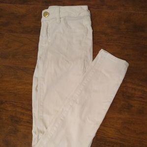 American Eagle White Jeggings